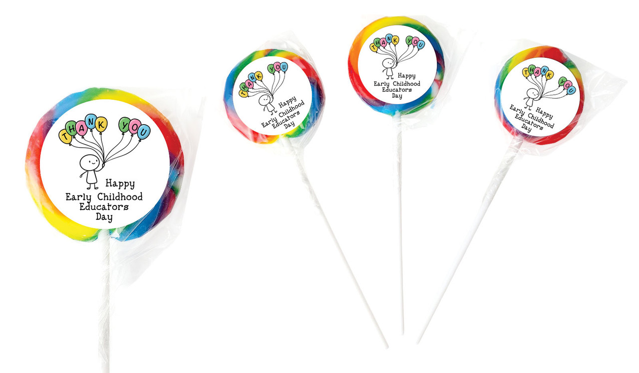 Sketch Early Childhood Educators Day Personalised Lollipops