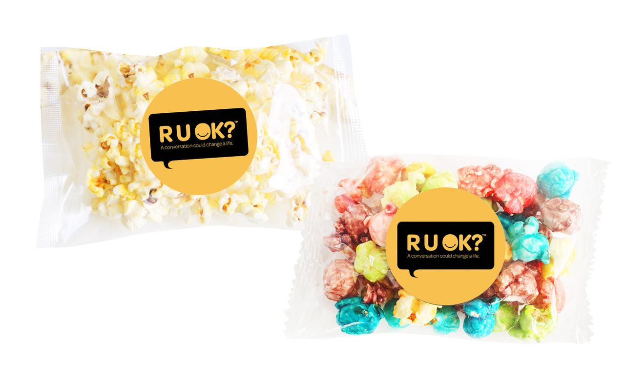 RUOK Day Branded Popcorn Bag