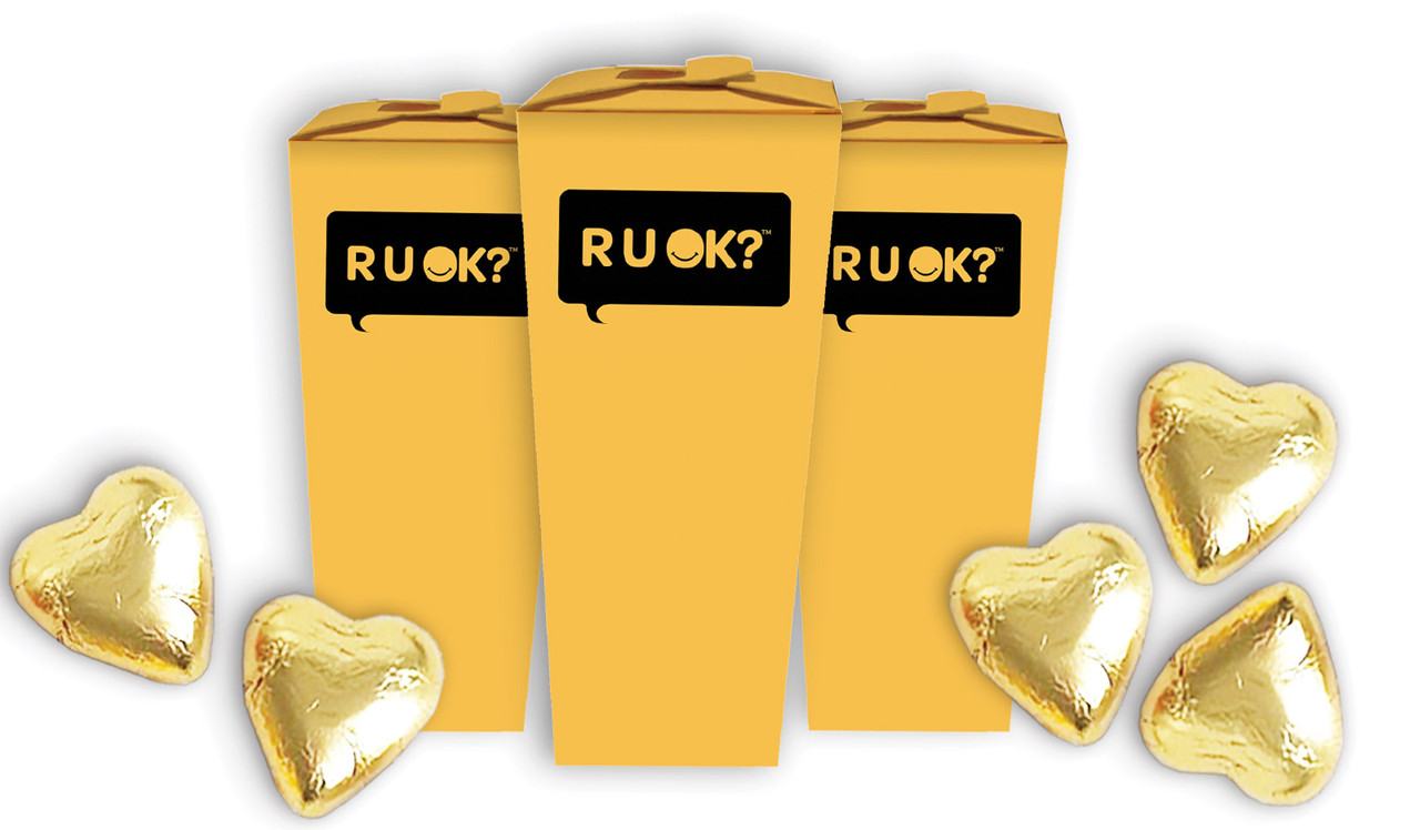RUOK Day Branded Chocaboxes