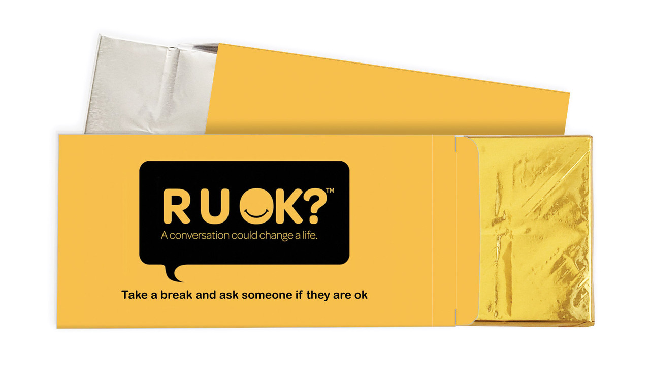 RUOK Day Branded Chocolate Bar In A Box