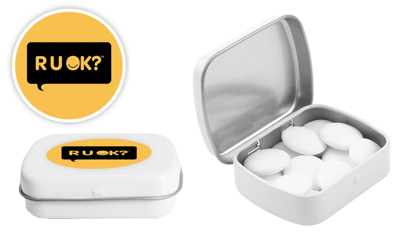 RUOK Day Branded Mint Tins