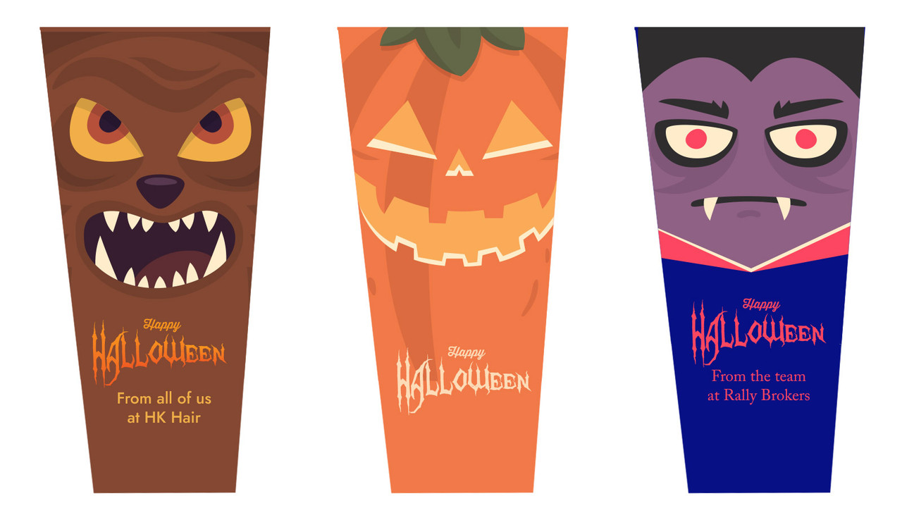 Further examples of Large Halloween Chocaboxes