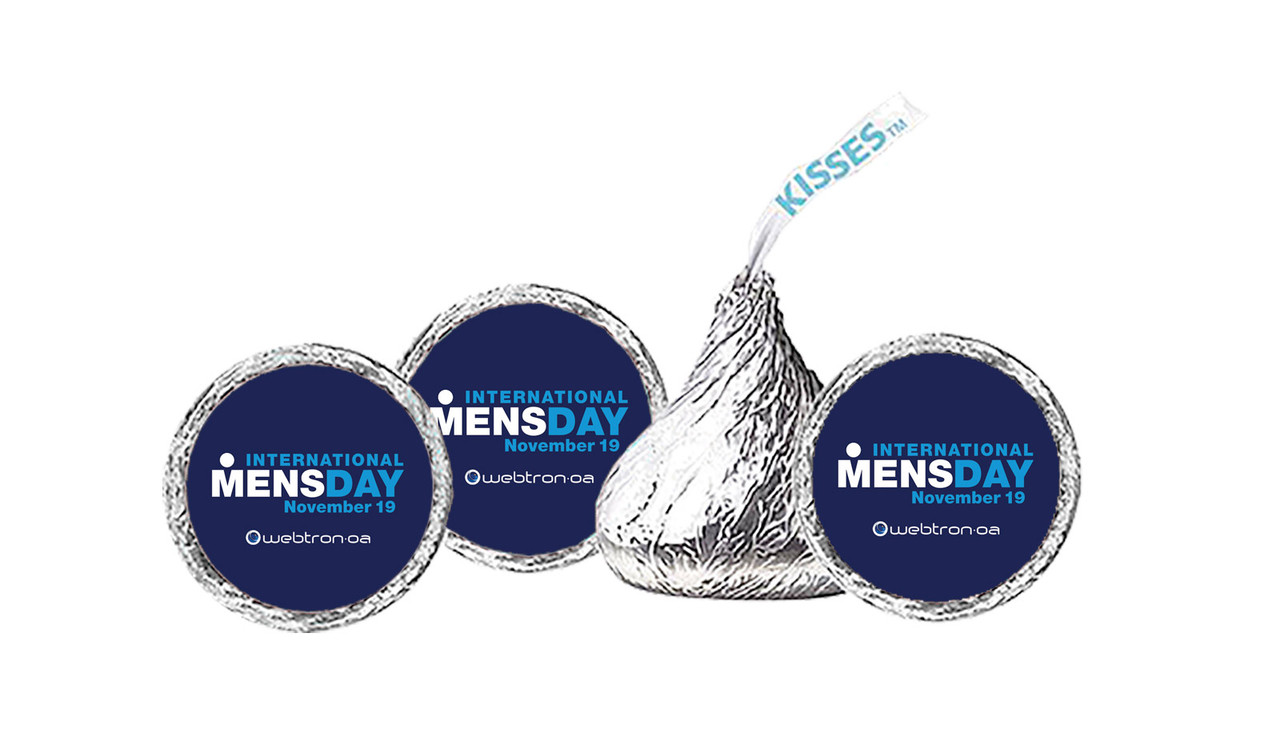 International Mens Day Personalised Hersheys Kisses