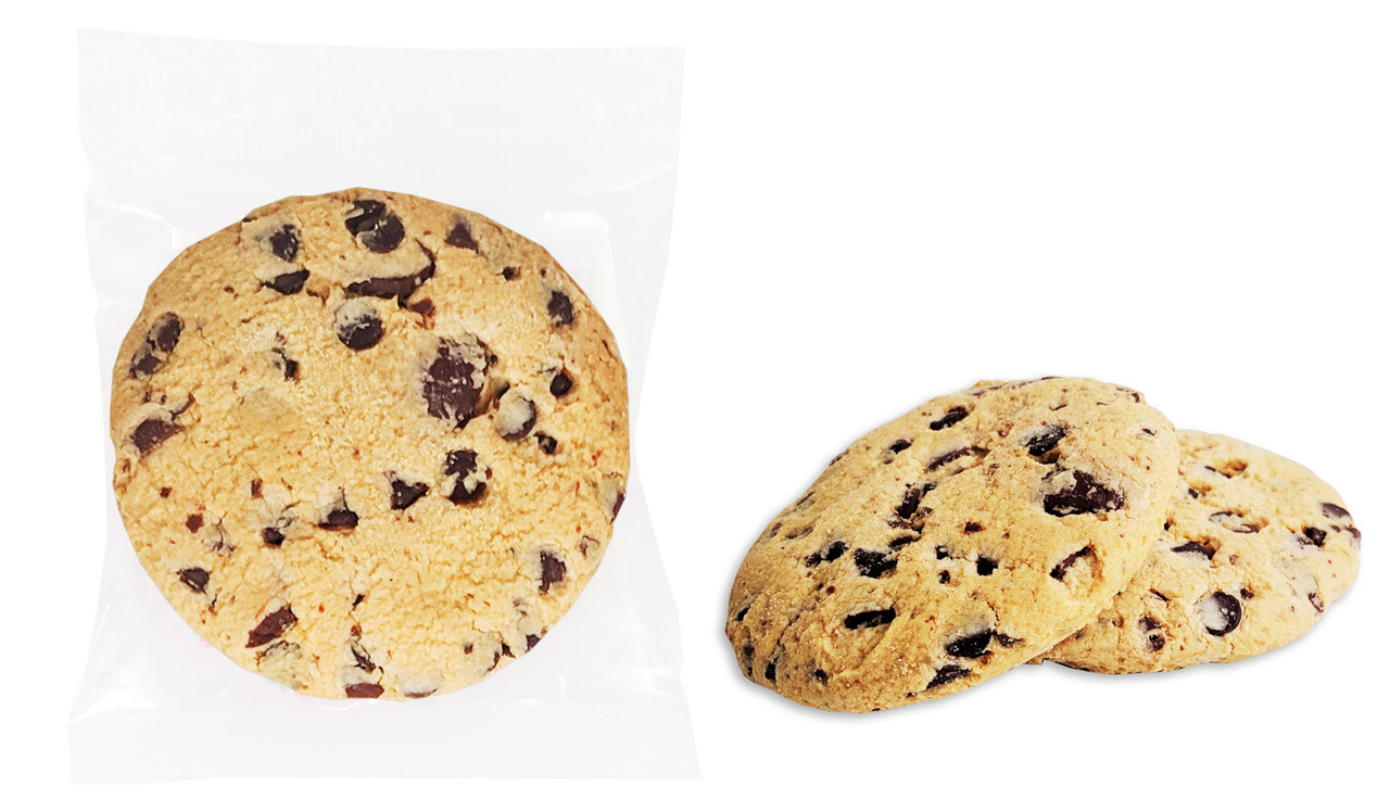 Grab And Go Unbranded Giant 7cm Choc-Chip Cookie