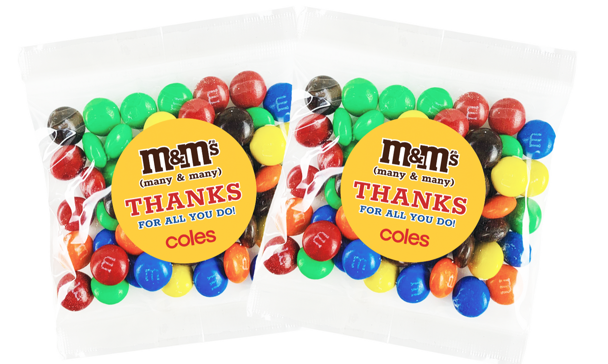 Branded M&Ms Lolly Bag 55g