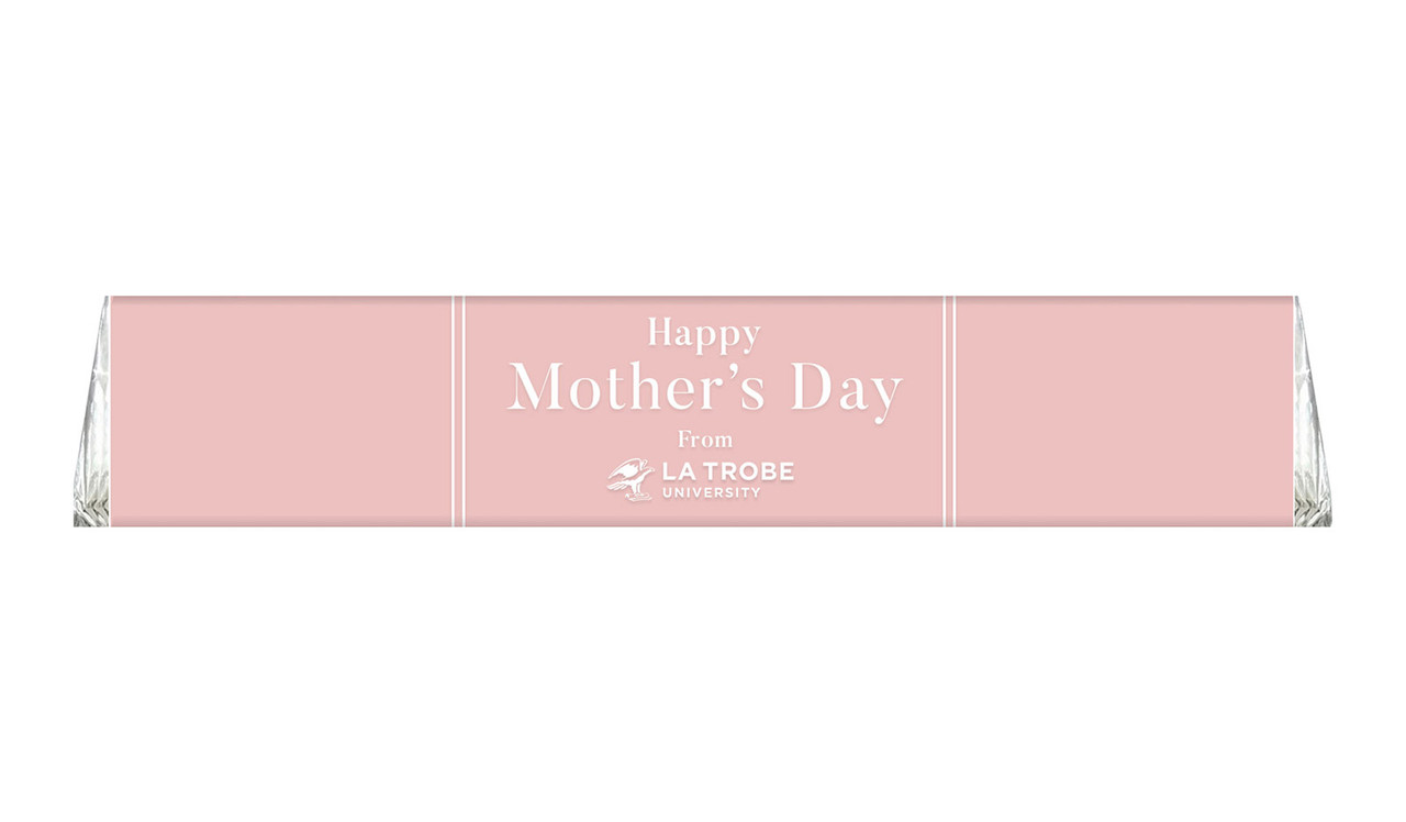 Simple Pink Personalised Large Toblerone Mother's Day Chocolates 100g