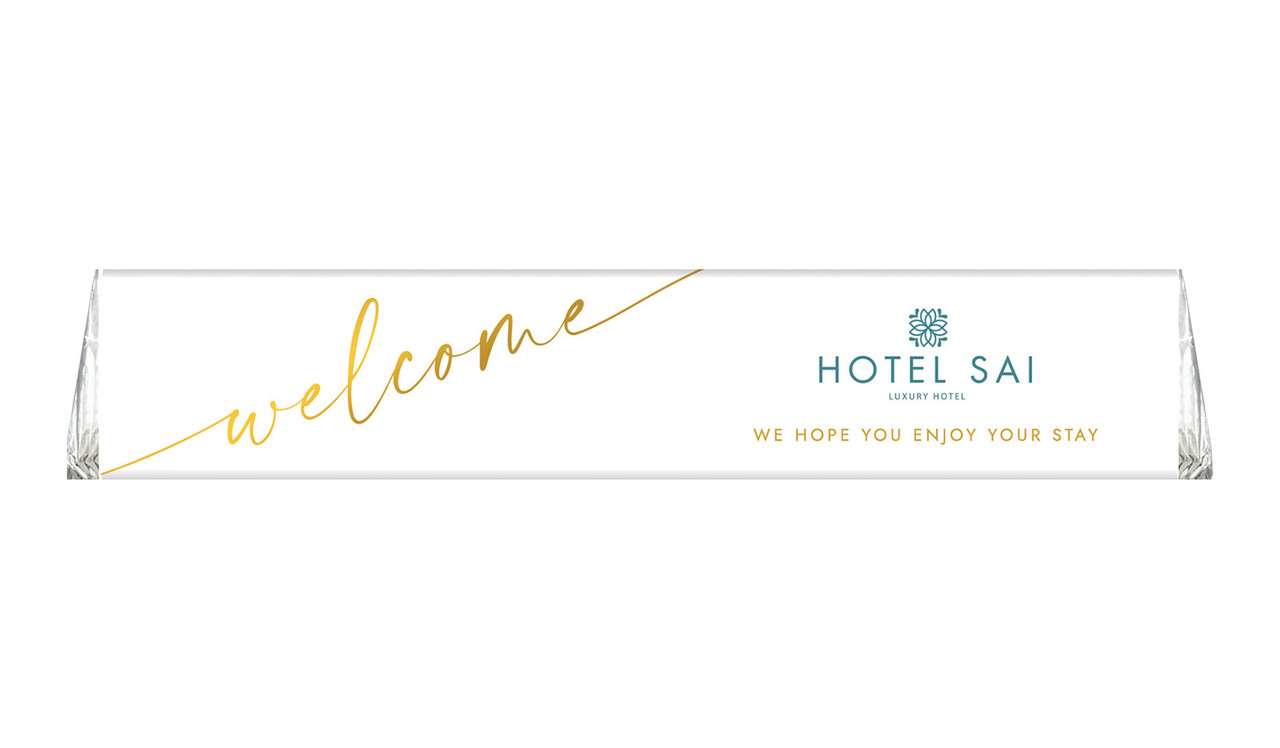 Simple Welcome Hospitality Branded Large Toblerone 100g