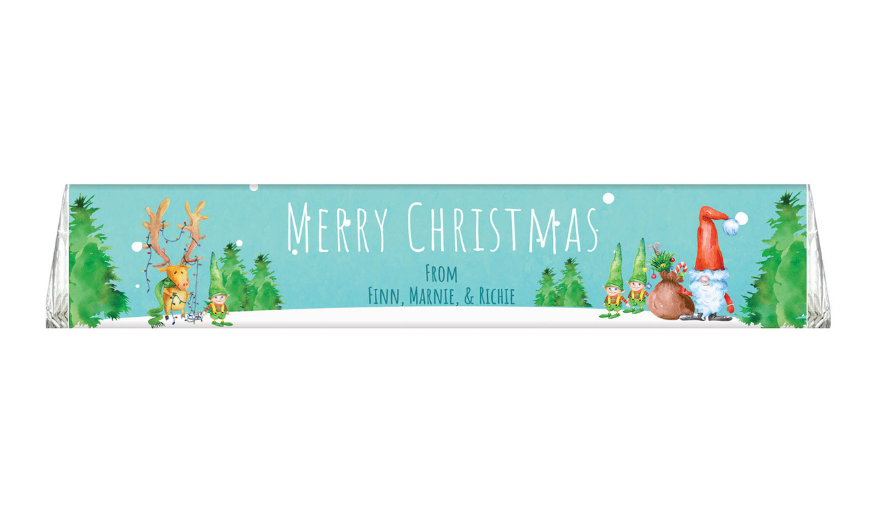 A Water Colour Christmas Custom Christmas Large Toblerones 100g