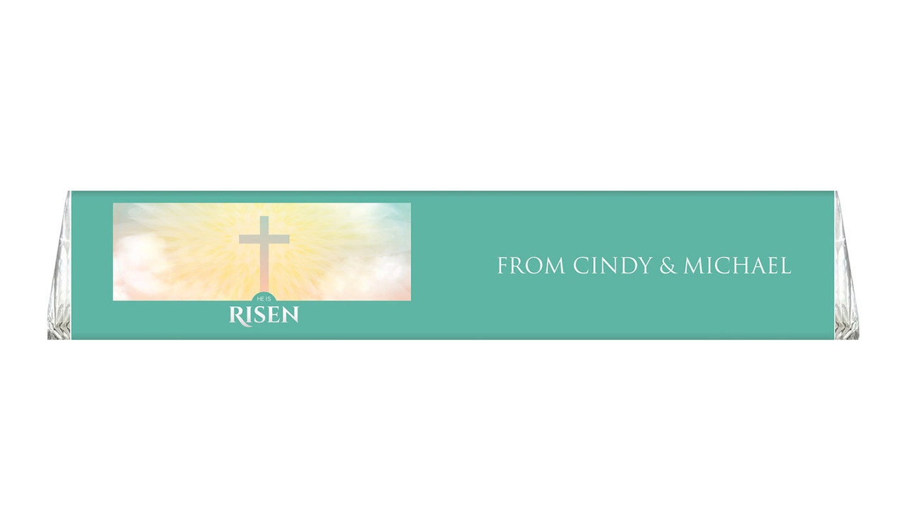 Heavenly Cross Personalised Large Toblerone Bar 100g