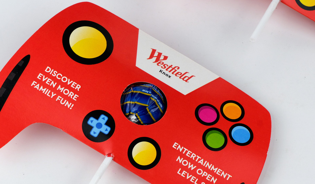 Brand highlights of Chupa Chups In Branded Game Controller Pop Holder