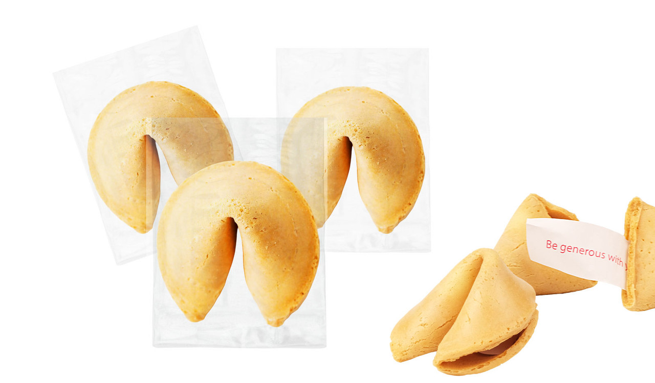 Grab And Go Unpersonalised Fortune Cookies