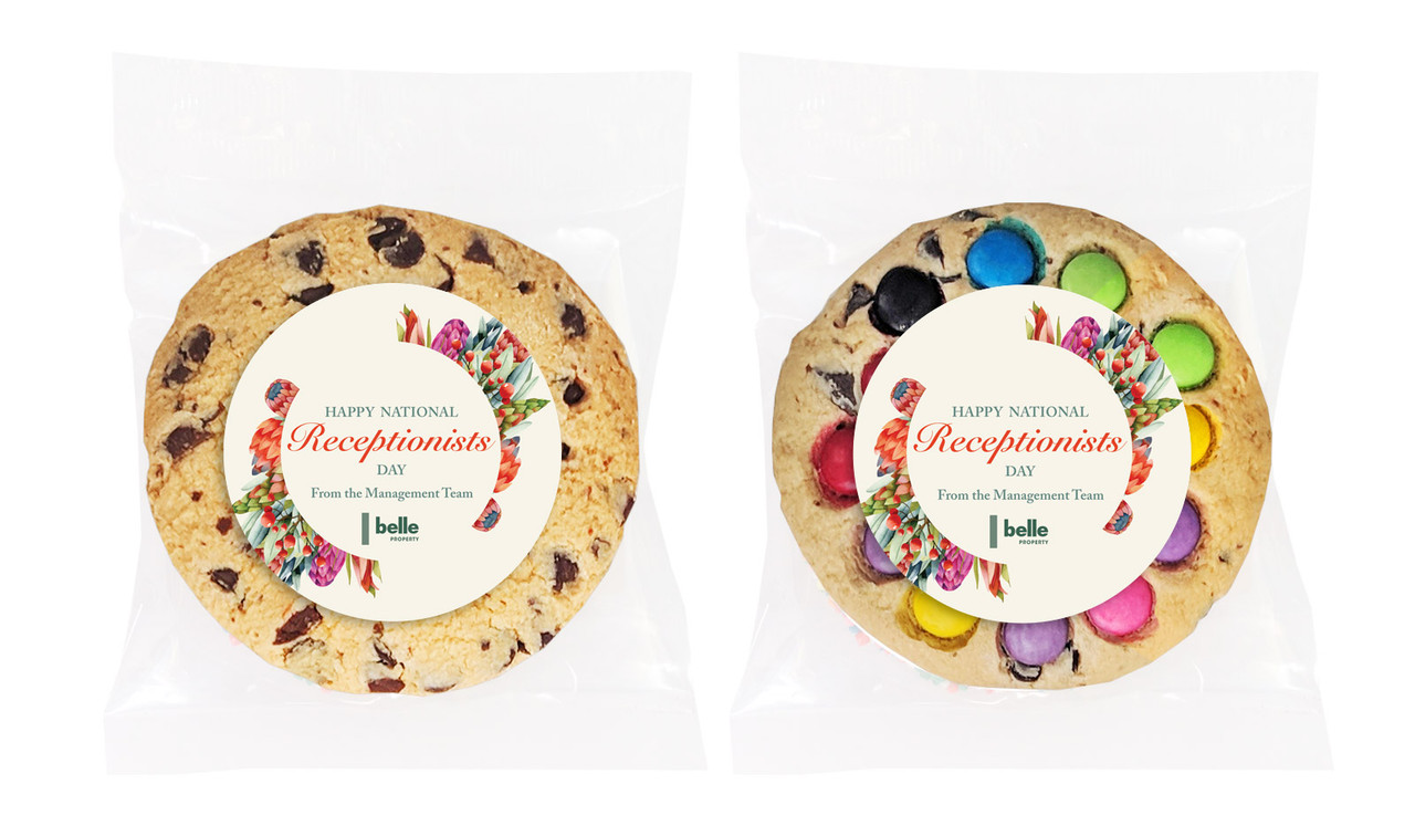 Receptionists Day Branded Cookie