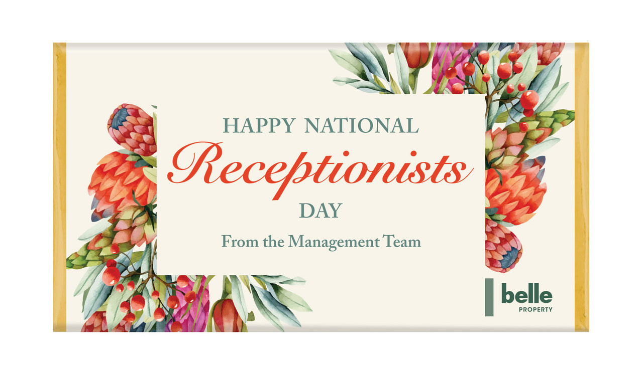 Receptionists Day Chocolate Bars