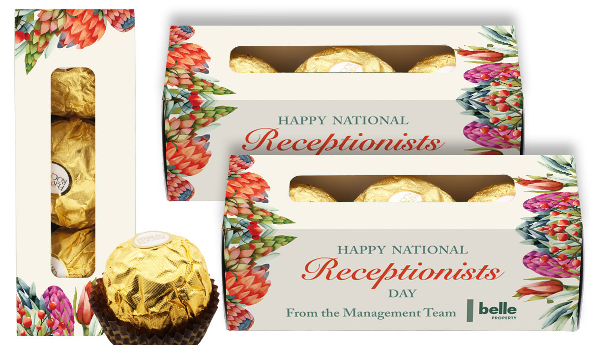 Receptionists Day Branded Ferrero Rocher Gift Box