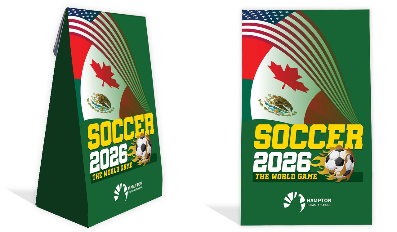Soccer Championship Gusset Favour Bag