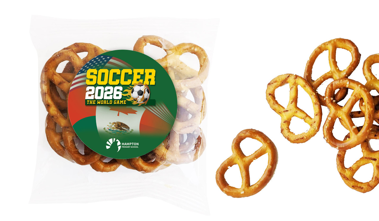 Soccer Championship Bag Of Pretzels