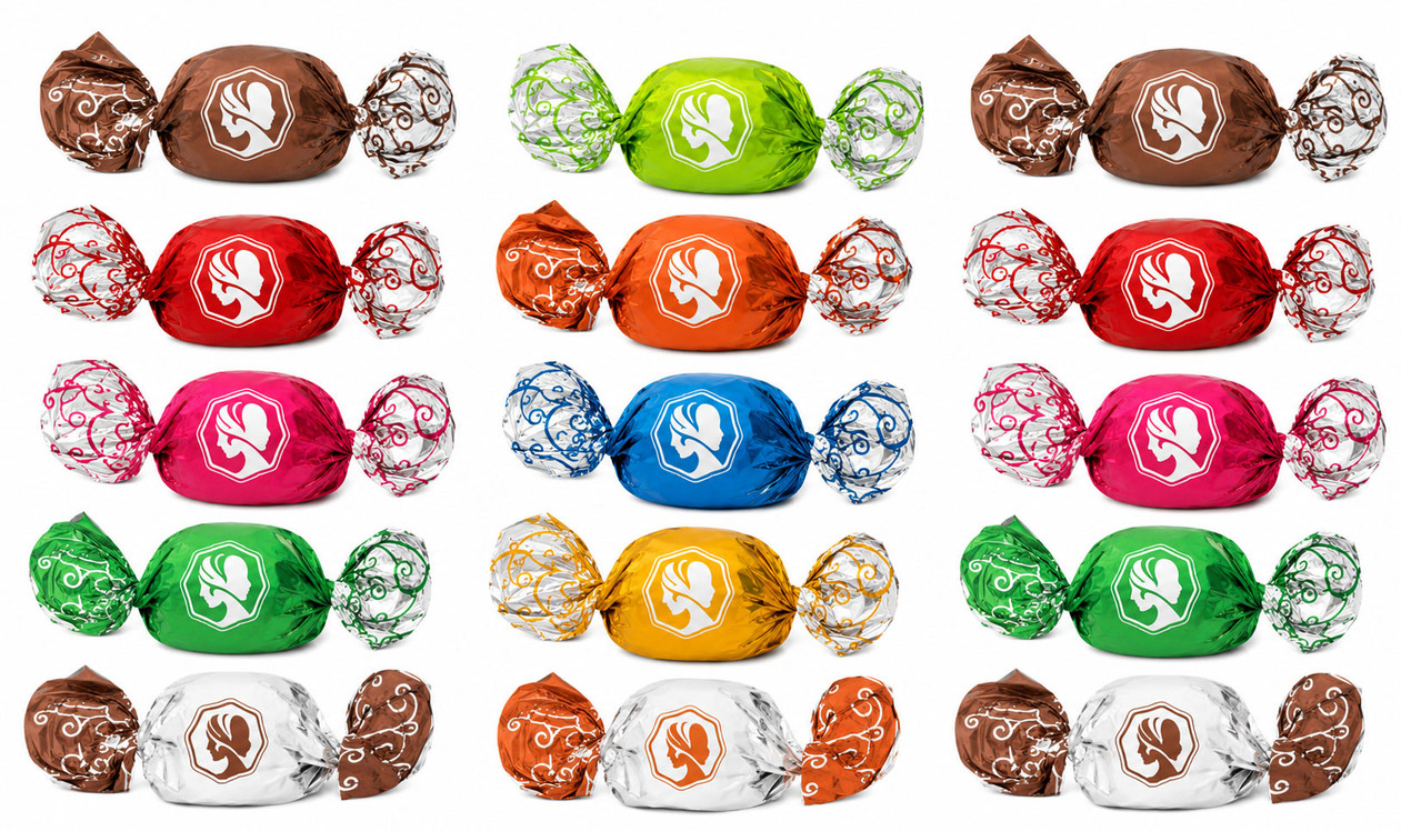 Examples of Pink Lady Twists truffles included