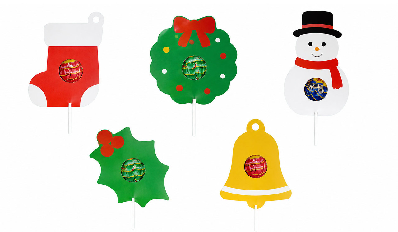 More Christmas shape lollipop ideas