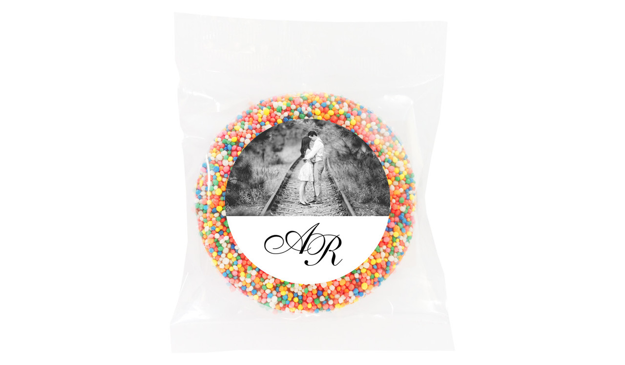 Add A Photo Personalised Giant Chocolate Freckle