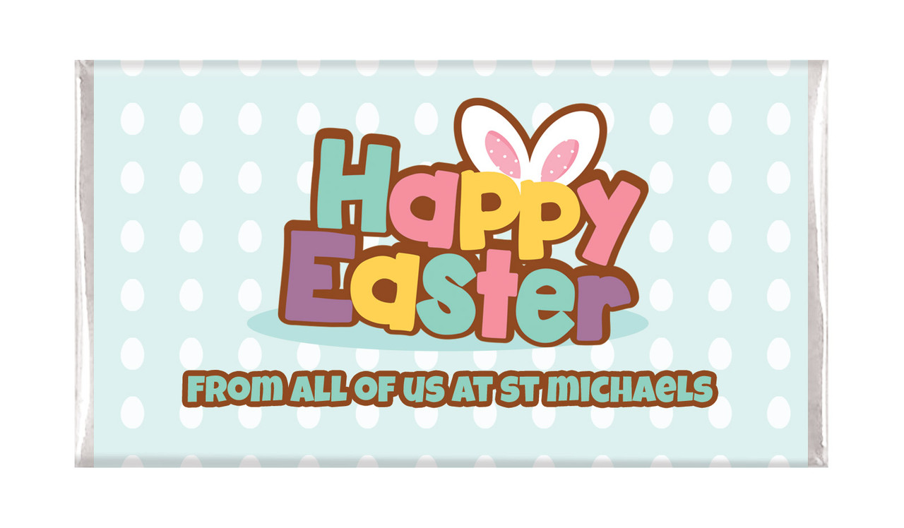 Happy Easter Personalised Easter Chocolates