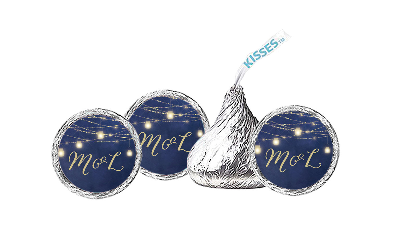 Large Names Personalised Hersheys Kisses