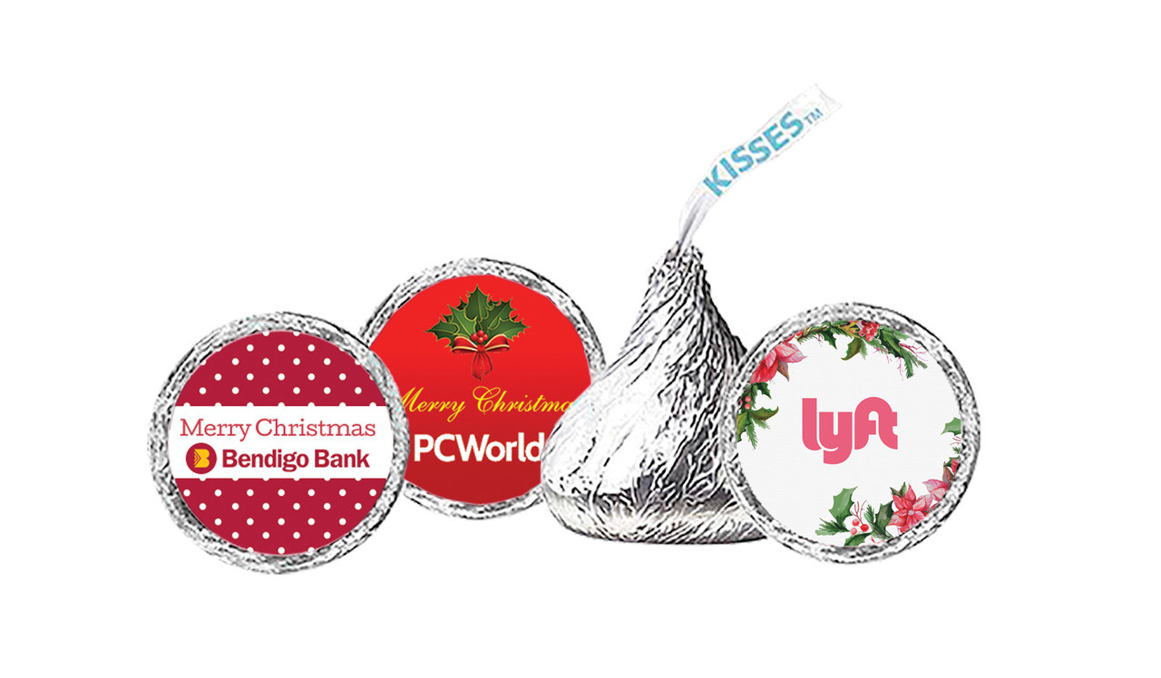 Christmas Hershey's Kisses Personalised