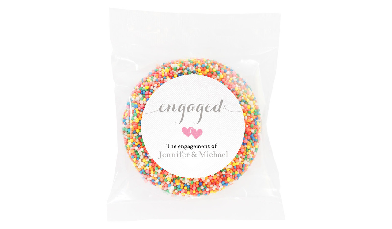 Flowing Words On Canvas Engagement Giant Freckle
