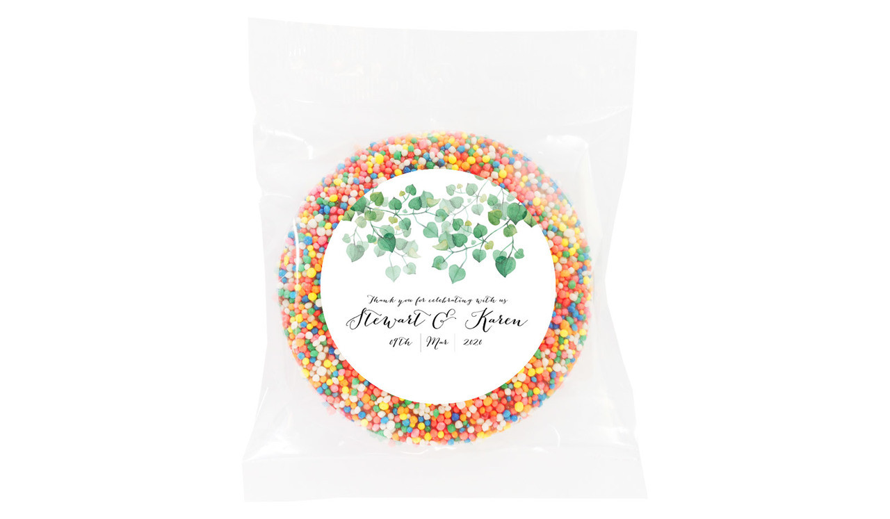 Hanging Leaves Custom Engagement Giant Freckle