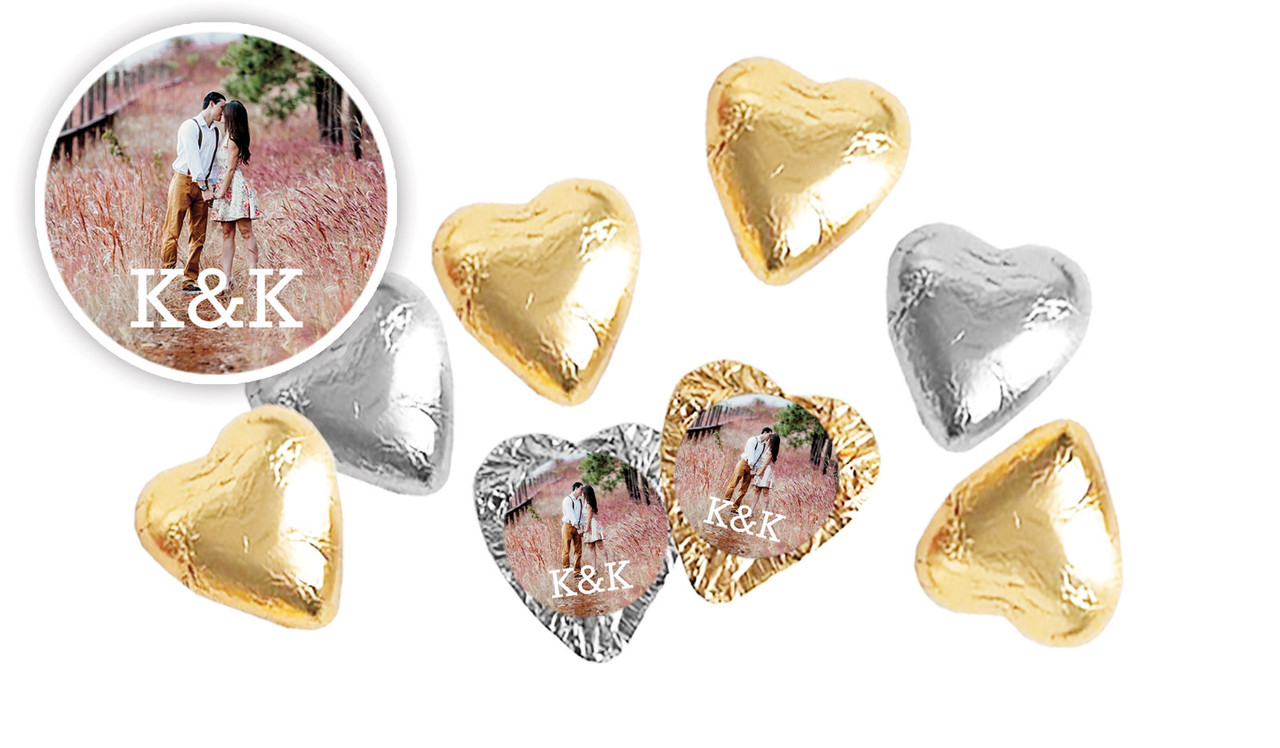 All You Need Is Love Photo Engagement Chocolate Hearts