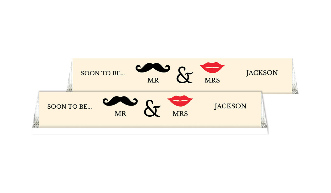 Mr And Mrs Personalised Toblerone Engagement Chocolates 50g
