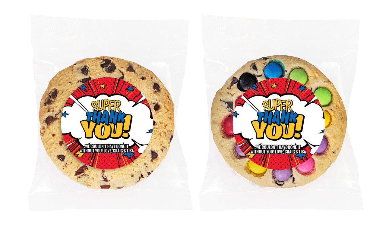 Super Thank You Personalised Cookie 80g
