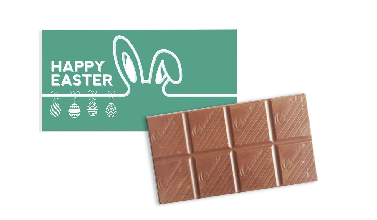 Corporate Easter Chocolate Bar In A Box