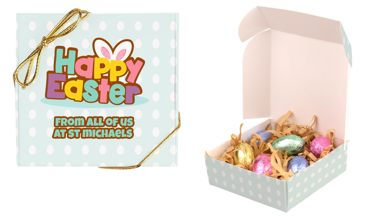 Happy Easter Personalised Easter Egg Nest Box