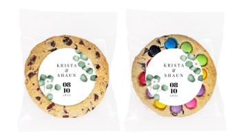 Eucalyptus Personalised Cookie