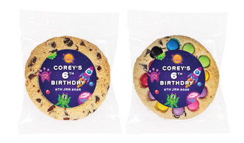 Outerspace Personalised Birthday Cookie - Australia's #1 Kids Party Supplies