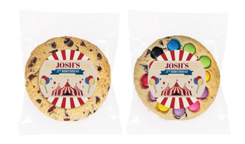 Retro Circus Personalised Birthday Cookie - Australia's #1 Kids Party Supplies