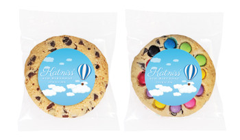 Hot Air Balloon Personalised Birthday Cookie - Australia's #1 Kids Party Supplies