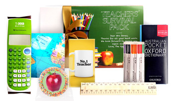 Teacher Survival Care Pack Personalised Hamper
