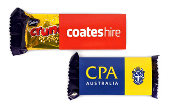 Crunchie TM Bite Size Bar With Personalised Sleeve (Pack Of 12)