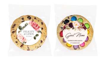 Large 7cm Personalised Cookie Wedding Favour