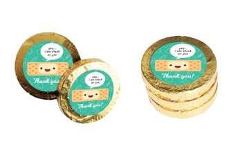 Happy Band Aid Nurses Day Chocolate Coin