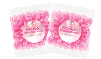 Pink Glam Personalised Lolly Bag (Choice Of Fillings)