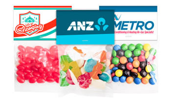 Branded Lolly Bags With Topper (Choice Of Filling)