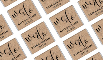 We Do Wedding Personalised Mini Chocolates