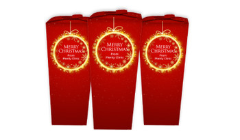 Glowing Bauble Christmas Personalised Chocabox