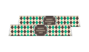 Argyle Personalised Toblerone Fathers Day Chocolate Bar 50g