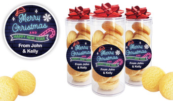 Neon Personalised Shortbread Cookie Jar