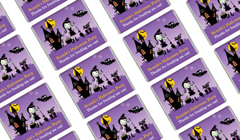 Halloween Witch Mini Chocolates
