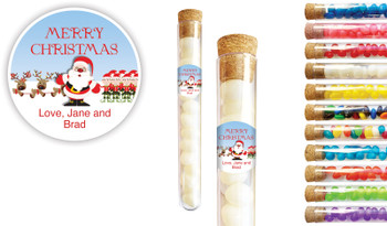 Santas Workshop Christmas Personalised Test Tubes