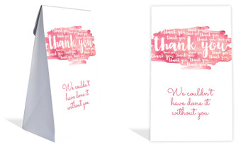 Many Thankyous Personalised Gusset Favour Bag